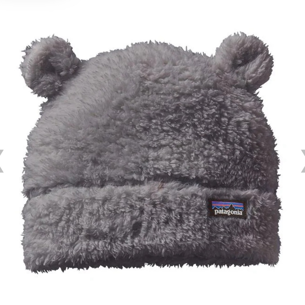 Patagonia Baby Furry Friends Beanie Hat - All Gray